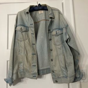 American Eagle Acid Wash Denim Jacket